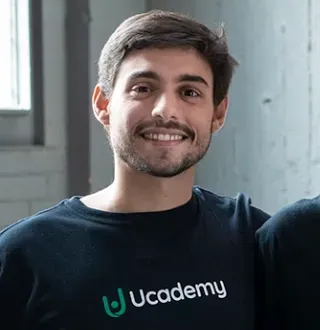 Portrait of Pablo Prieto, Ucademy's CMO and co-founder