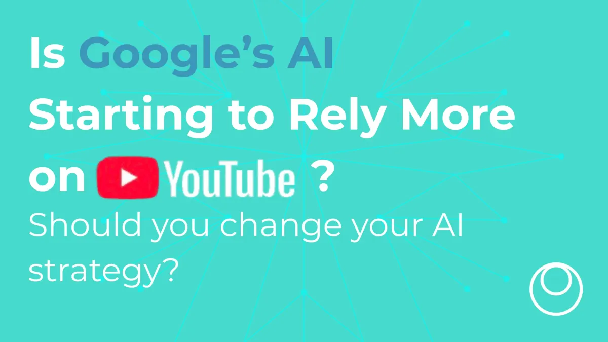 Discover how important is YouTube as a source for Google AI Overviews.